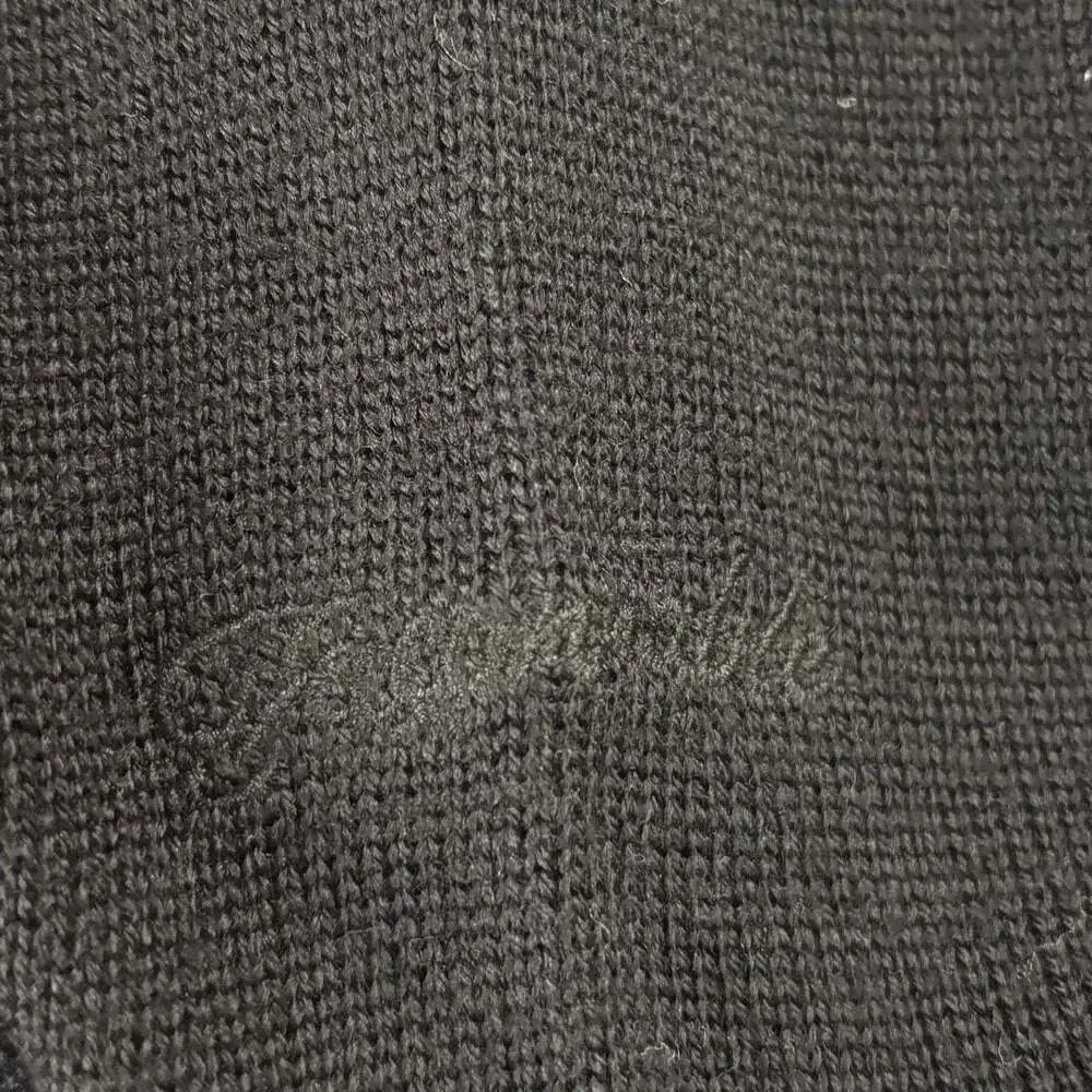 Faconnable 100% Wool Black Crewneck Sweater Size S